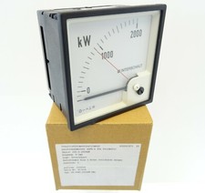 Drehspulinstrument Wattmeter