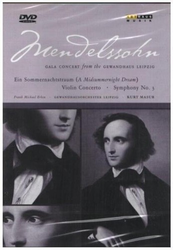 Dvd mendelssohn gala concert - dvd,
