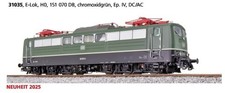 ESU 31035 E-Lok BR 151 070 Sound Licht heb-senkbare Panto DB in OVP mit GARANTIE