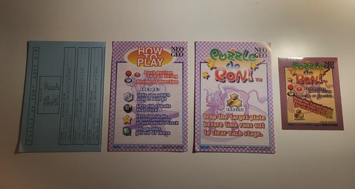 Puzzle pon neo geo - puzzle, mvs