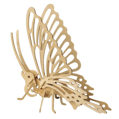 Schmetterling holzbausatz - schmetterling, 3d