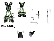 Sitzgurt Atlas Höhensicherung Klettergurt + Seil 10m + Seilbremse + Falldämpfer