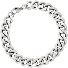 PANZERKETTE PANZERARMBAND Edelstahl Massiv XXL 10 -120 cm Halskette Herren Damen