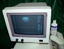 SIEMENS Sonoline SI + Sonde Sector Ultrasonic Probe Tierarzt Veterinär MedVet Pr