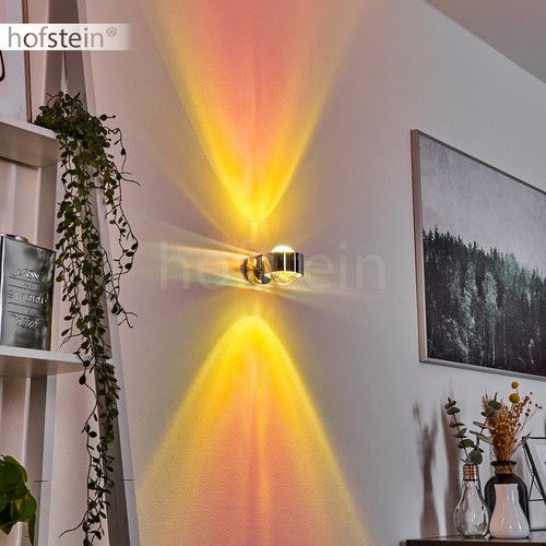 Down wand lampen - up,
