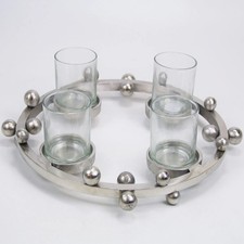 Adventskranz mit Kugeln