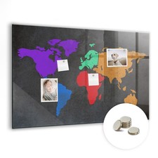 Glas magnettafel für fotos - glas,