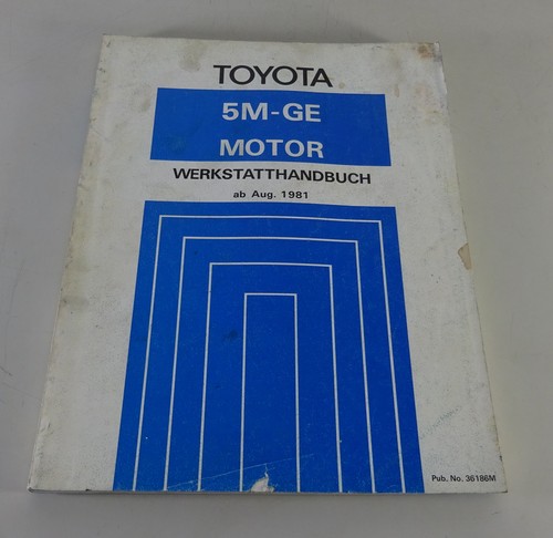 Werkstatthandbuch toyota ge - werkstatthandbuch, 5m-ge