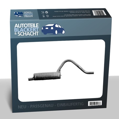 Auspuff mitteltopf für opel - mitteltopf,