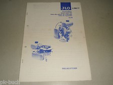 Teileliste Ersatzteilliste Spare Parts List JLO (ILO) Motor Typ L / RM 77, 1978