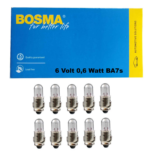 10x ba7s bosma - 6v, 5006306