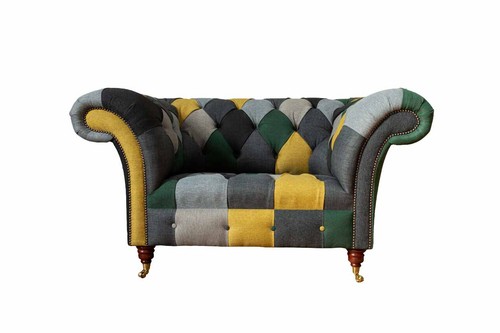 Chesterfield sofa mehrfarbig - chesterfield,