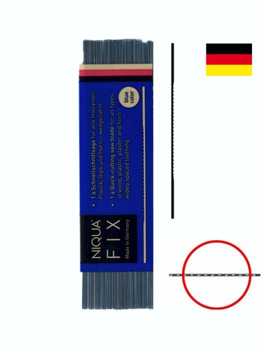 Laubsägeblätter niqua fix - laubsägeblätter,
