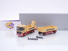 Herpa 268066 # MB Actros L Hängerzug mit Ladekran " Baumann " 1:87 ab 4,99 €