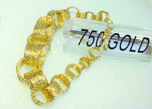 Armband 750 gelbgold 18 - 750,