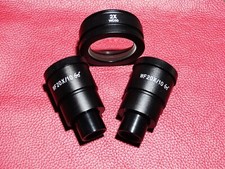 2X WD30 Barlowlinse + 2  WF20X/10 Mikroskop Okular Stereomikroskop