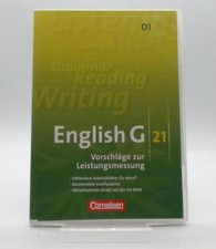 English G21 D1 Vorschläge zur Leistungsmessung CD-Rom