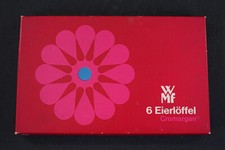 6 WMF Eierlöffel Cromargan Modell "Berlin" 3800  - (2) #A3