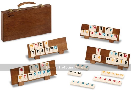 Deluxe holz rummi - holz, (uk)