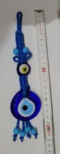 Glasperlen Anhänger Groß - Deko Amulett Türkische blaues Auge - Nazar Boncuk NEU