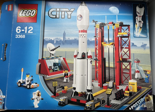 Lego city raketenstation 3368 - lego,