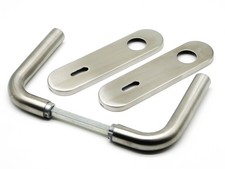 Drückergarnitur Türgriff Griff mit Kurzschild Innentür OB - Hoppe Bonn 3308094