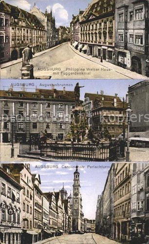 Augsburg city welser haus mit - augsburg,