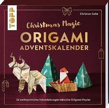 Christmas magic origami - christmas,