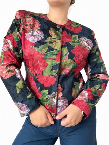 Vintage jacket blumen - vintage, in