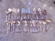 Elegantes Silberbesteck Rokoko