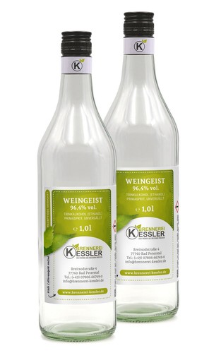 Weingeist vol zum - 2l, 96,4%vol