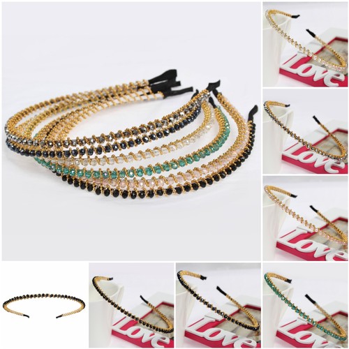 Haarreif mit strass - haarreif, glitzer