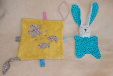 Schmusetuch Hase + viereckiges