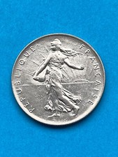 Münze Frankreich  1  Francs