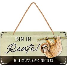 Retro Blechschilder Sprüche