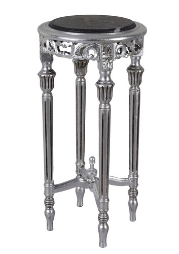 Beistelltisch silber holztisch - beistelltisch,