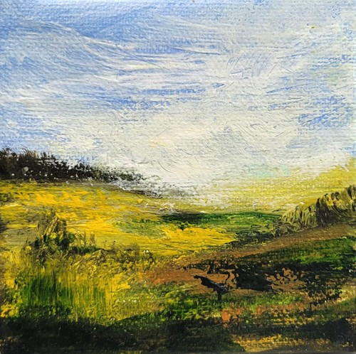 Acrylbild semiabstrakte - acrylbild,