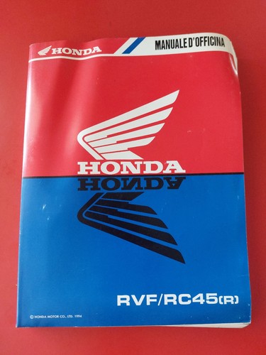 Werkstatthandbuch honda rvf - werkstatthandbuch,