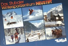 Skifahren Pferdeschlitten