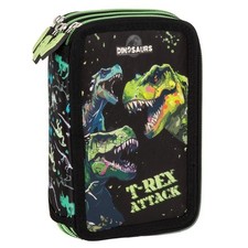 Dino T Rex 3 Fach Federtasche