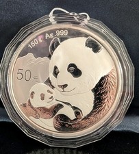 150g China Panda Silbermünze