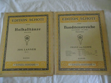 Edition Schott Einzel- Ausgabe - Klavier  Hofballtänze &  Banditenstreiche