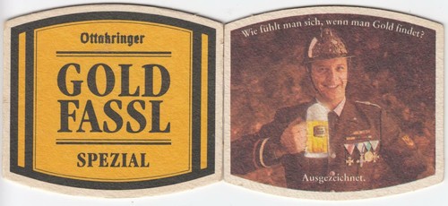 Bierdeckel ottakringer gold - ottakringer,