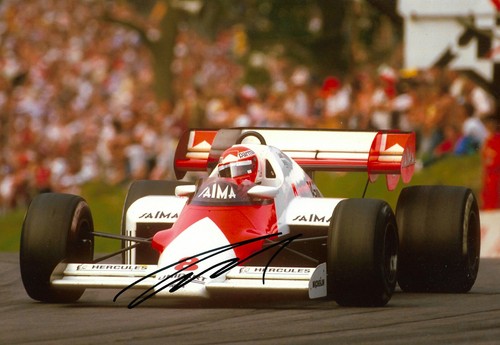 Niki lauda autogramm signed - niki,