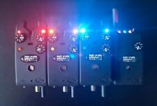 Delkim TXI Plus 3+1 Funkbissanzeiger Set - in ROT, BLAU & GELB - Karpfenfischen