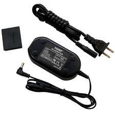 HQRP AC Adapter+DC Coupler for