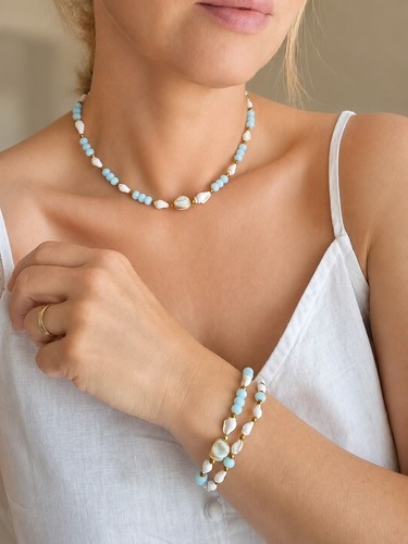 Damenschmuck set sommerstil - damenschmuck,