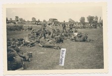 Foto Wehrmacht Rastplatz Kfz