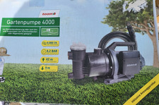 Toom Gartenpumpe 800W 4000l/h Wasserpumpe Brunnenpumpe Saugpumpe