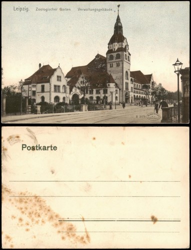 Ansichtskarte leipzig - ansichtskarte,